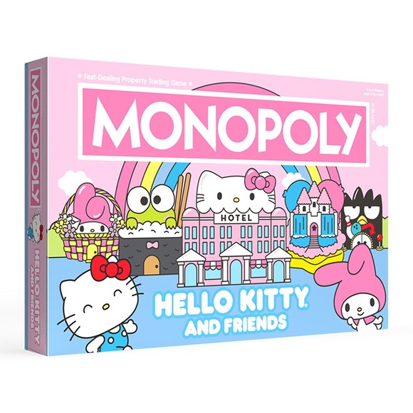 MONOPOLY®: Hello Kitty® & Friends NWT Limited Special Edition - Picture 1 of 11